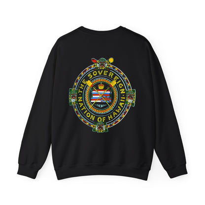 Hawaiian Strength The Sovereign Nation of Hawaii Vintage Design 90s New Print Unisex Heavy Blend™ Crewneck Sweatshirt