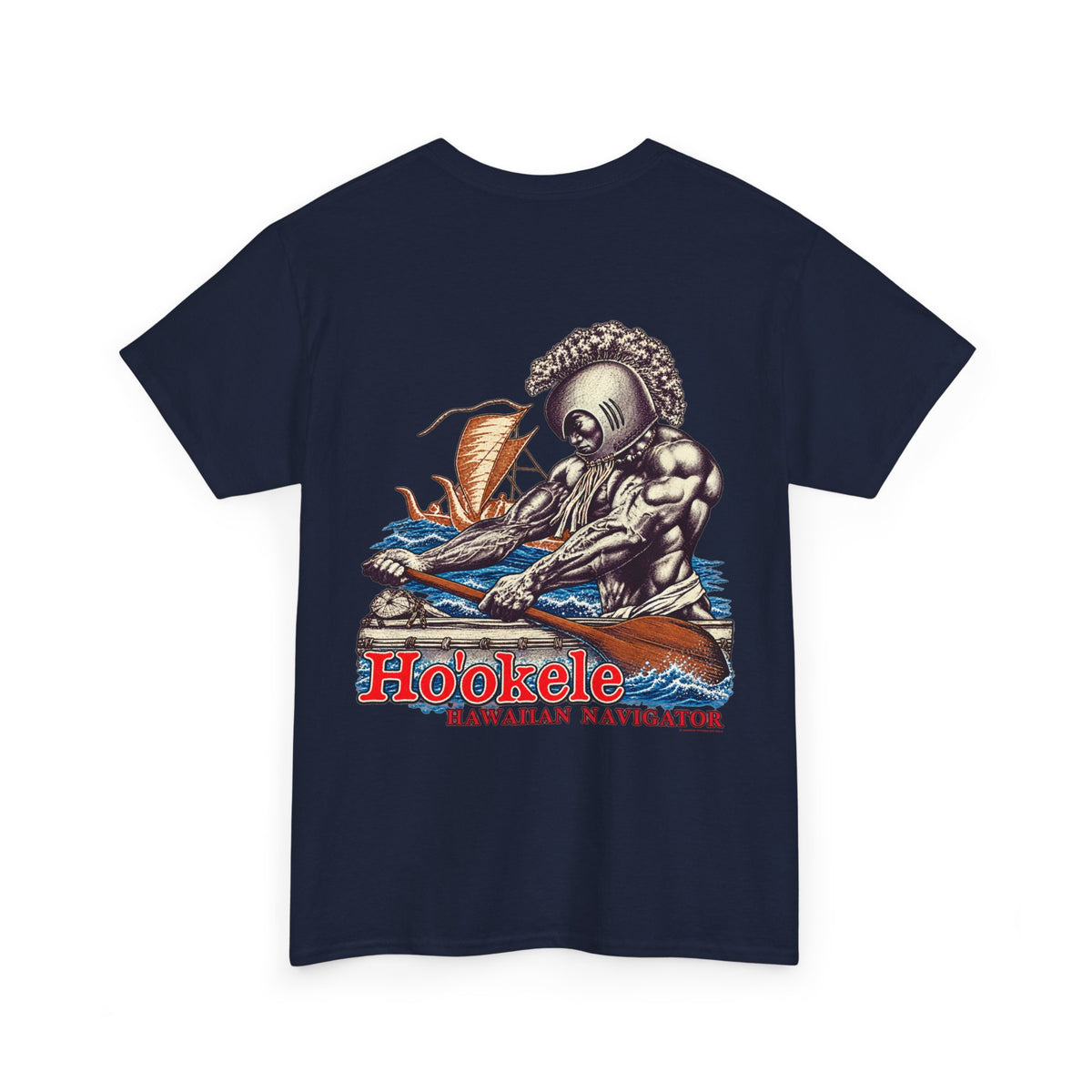 Hawaiian Strength Ho'okele Hawaiian Navigator Unisex Heavy Cotton Tee