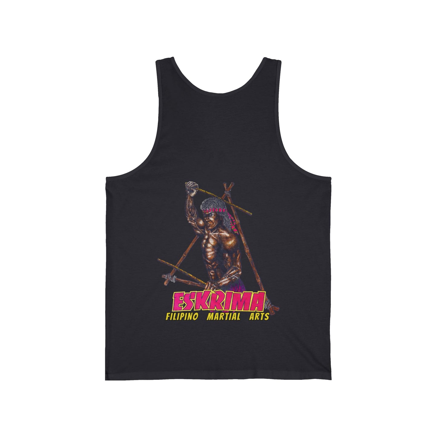 Filipino Strength Eskrima Filipino Martial Arts Unisex Jersey Tank