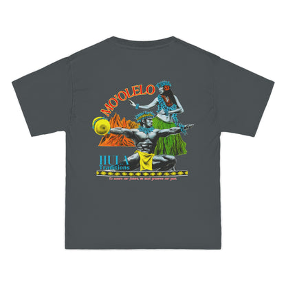 Hawaiian Strength Mo'olelo Hula Traditions Vintage Design 90s New Print Beefy-T®  Short-Sleeve T-Shirt