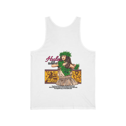 Hawaiian Strength Hula of all Hawaii Unisex Jersey Tank