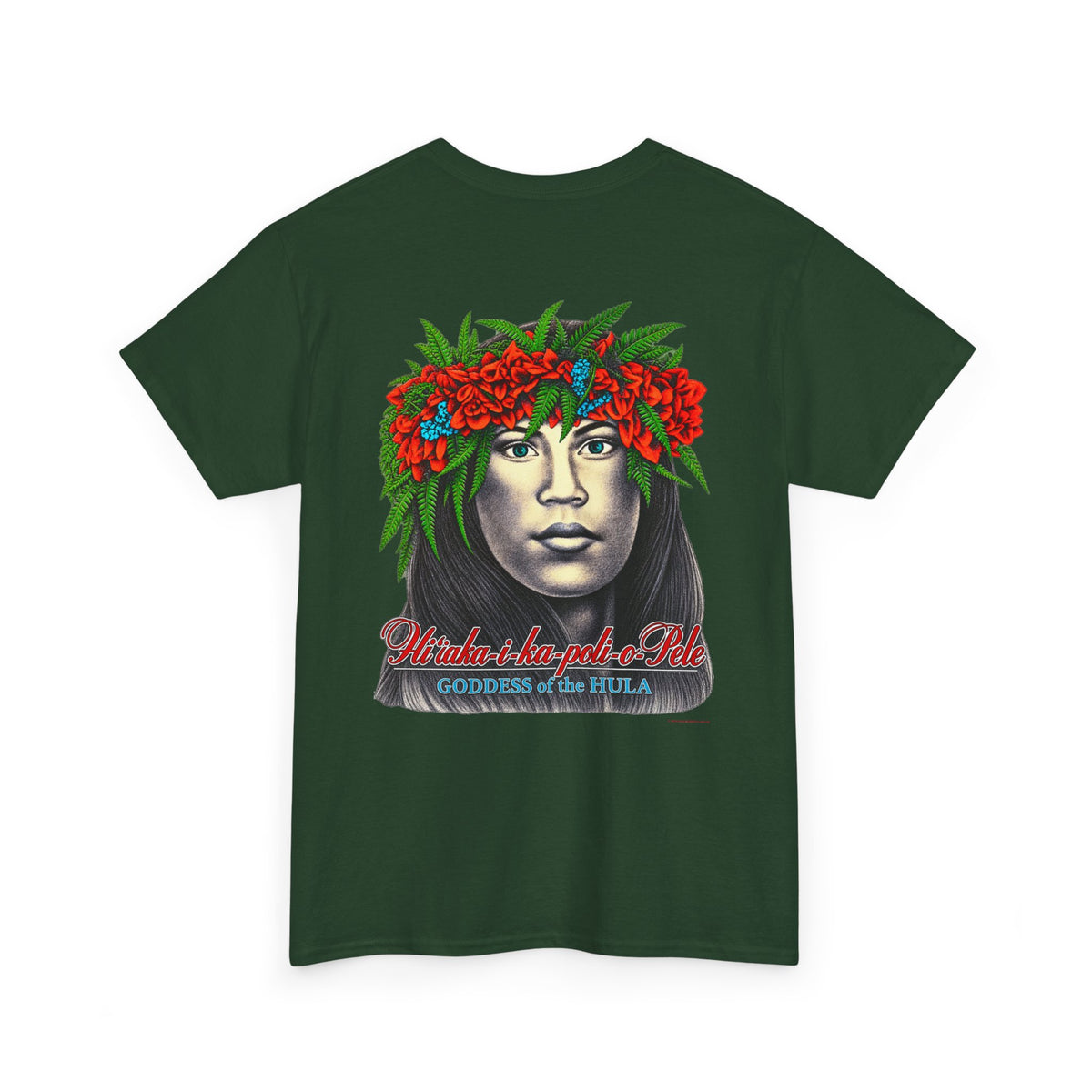 Hawaiian Strength Goddess of the Hula T-shirt Unisex Heavy Cotton Tee