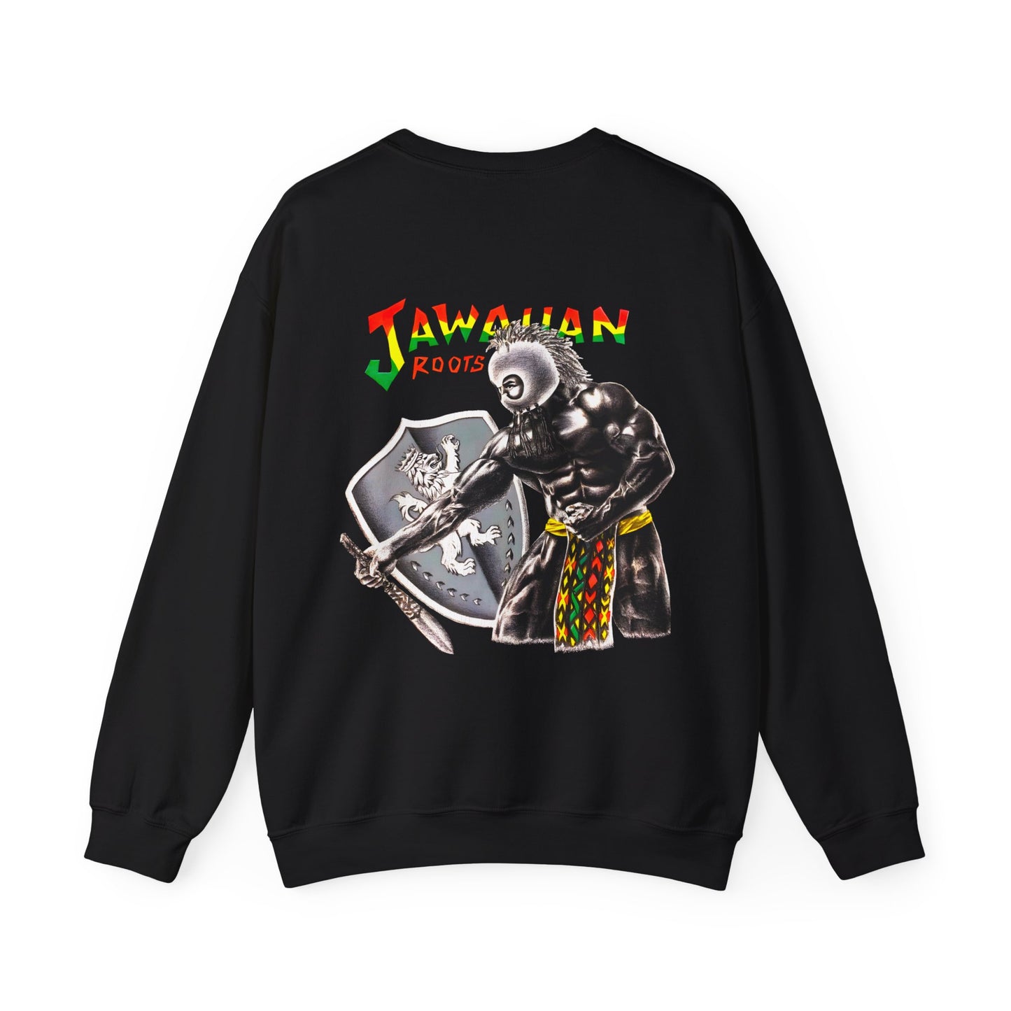 Jawaiian Strenght Jawaiian Roots Vintage Design 90s New Print Unisex Heavy Blend™ Crewneck Sweatshirt