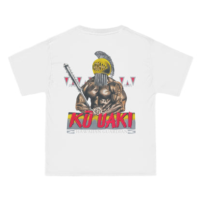 Hawaiian Strength Hawaiian Guardian Ku Uaki Vintage Design 90s New Print Beefy-T®  Short-Sleeve T-Shirt