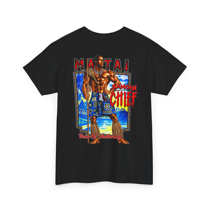 Samoan Strength Samoan Chief Matai Unisex Heavy Cotton Tee