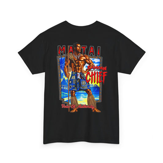 Samoan Strength Samoan Chief Matai Unisex Heavy Cotton Tee