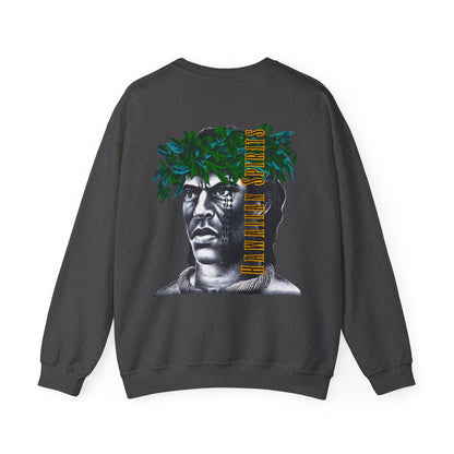 Hawaiian Strength Hawaiian Spirits Vintage Design 90s New Print Unisex Heavy Blend™ Crewneck Sweatshirt