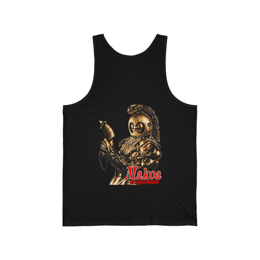 Hawaiian Strength Makoa The Fearless Warrior Unisex Jersey Tank