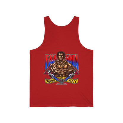 Samoan Strength Fa'a Samoa The Samoan Way Unisex Jersey Tank