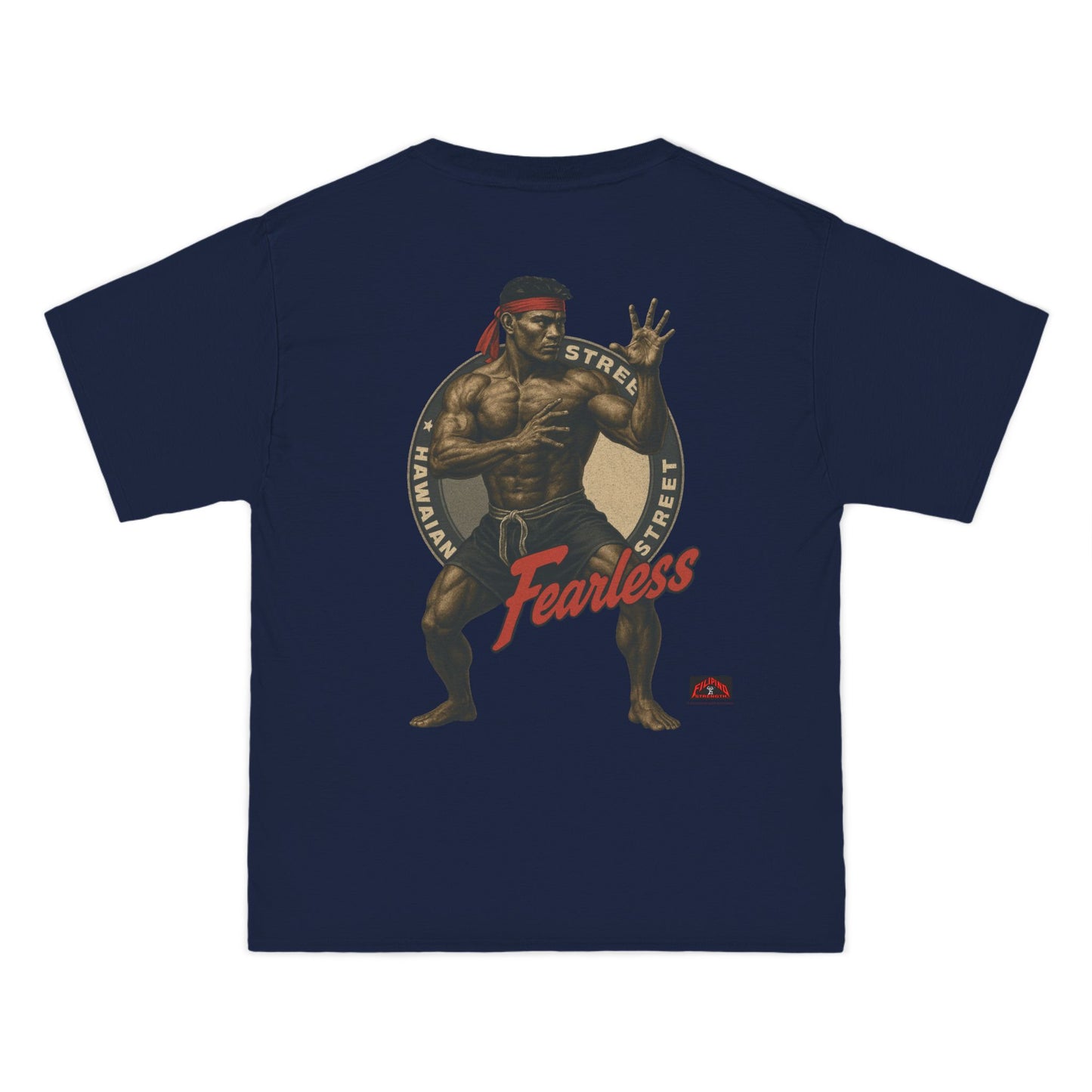 FIlipino Strength Fearless Hawaiian Street Vintage 90s Design New Print Beefy-T®  Short-Sleeve T-Shirt