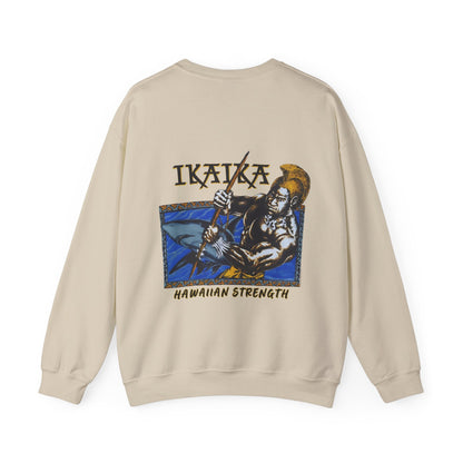 Hawaiian Strength Ikaika Hawaiian Strength Vintage Design 90s New Prin Unisex Heavy Blend™ Crewneck Sweatshirt