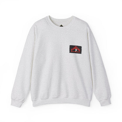 Hawaiian Strength The Life of the Land is Perpetuated by Righteousness Ua Mau Ke Ea Oka 'Aina I Ka Pono Unisex Heavy Blend™ Crewneck Sweatshirt