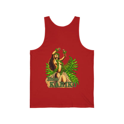 Hawaiian Strength Hula Kahiko Unisex Jersey Tank