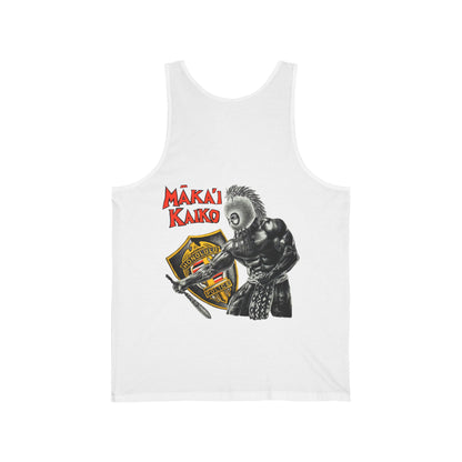 Hawaiian Strength Makai Kaiko Honolulu Police Vintage Design 90s New Print Unisex Jersey Tank