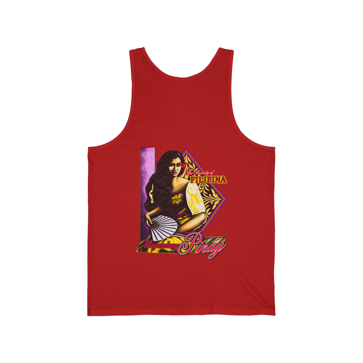 Filipino Strength The Beauty Of Filipina Magandang Pinay Unisex Jersey Tank