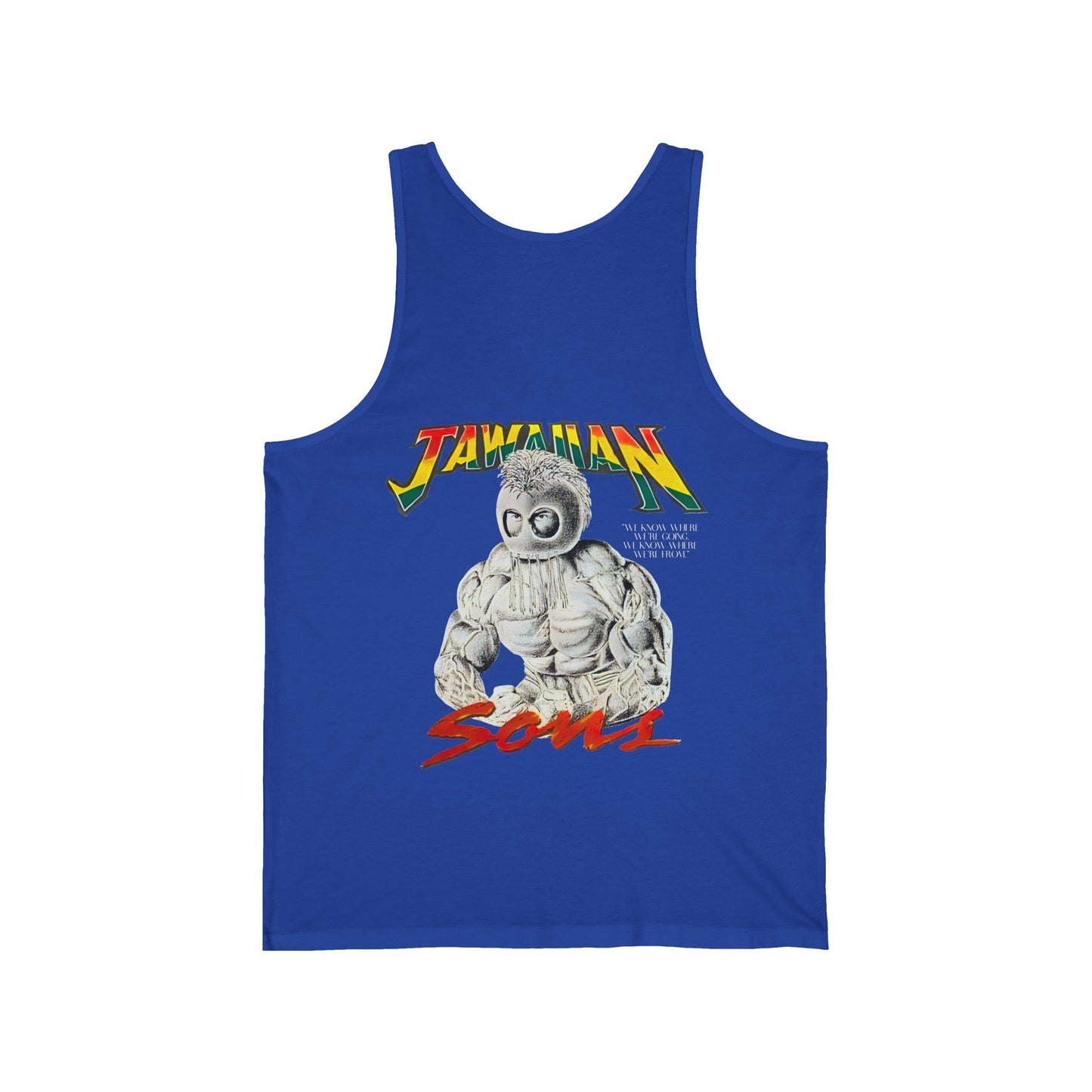 Jawaiian Strenght Jawaiian Sons Vintage Design 90s New Print Unisex Jersey Tank