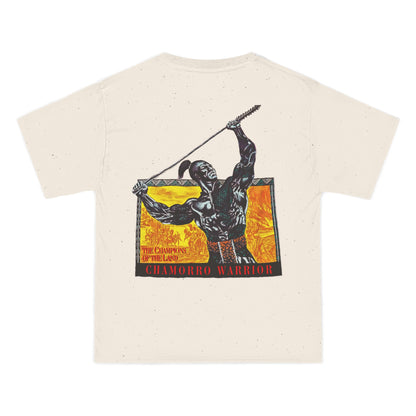 Chamorro Warrior Guam The Champions Of The Land Vintage Design 90s New Print Beefy-T®  Short-Sleeve T-Shirt