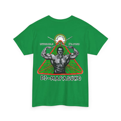 Filipino Strength Invincible Filipino Estocada Vintage Design 90s New Print T-shirt Unisex Heavy Cotton Tee