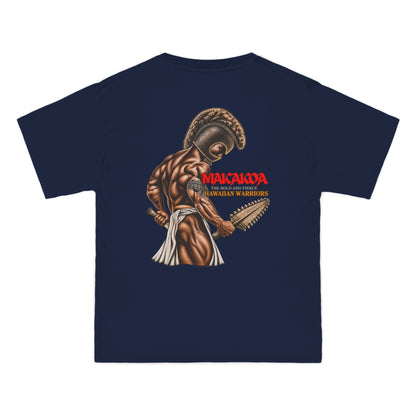 Hawaiian Strength Makakoa The Bold and Fierce Hawaiian Warriors Beefy-T®  Short-Sleeve T-Shirt