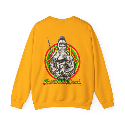 Jawaiian Strength Jawaiian Soul Vintage Design 90s New Print Unisex Heavy Blend™ Crewneck Sweatshirt