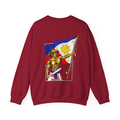 Filipino Strength Diego Silang Freedom Fighter Unisex Heavy Blend™ Crewneck Sweatshirt