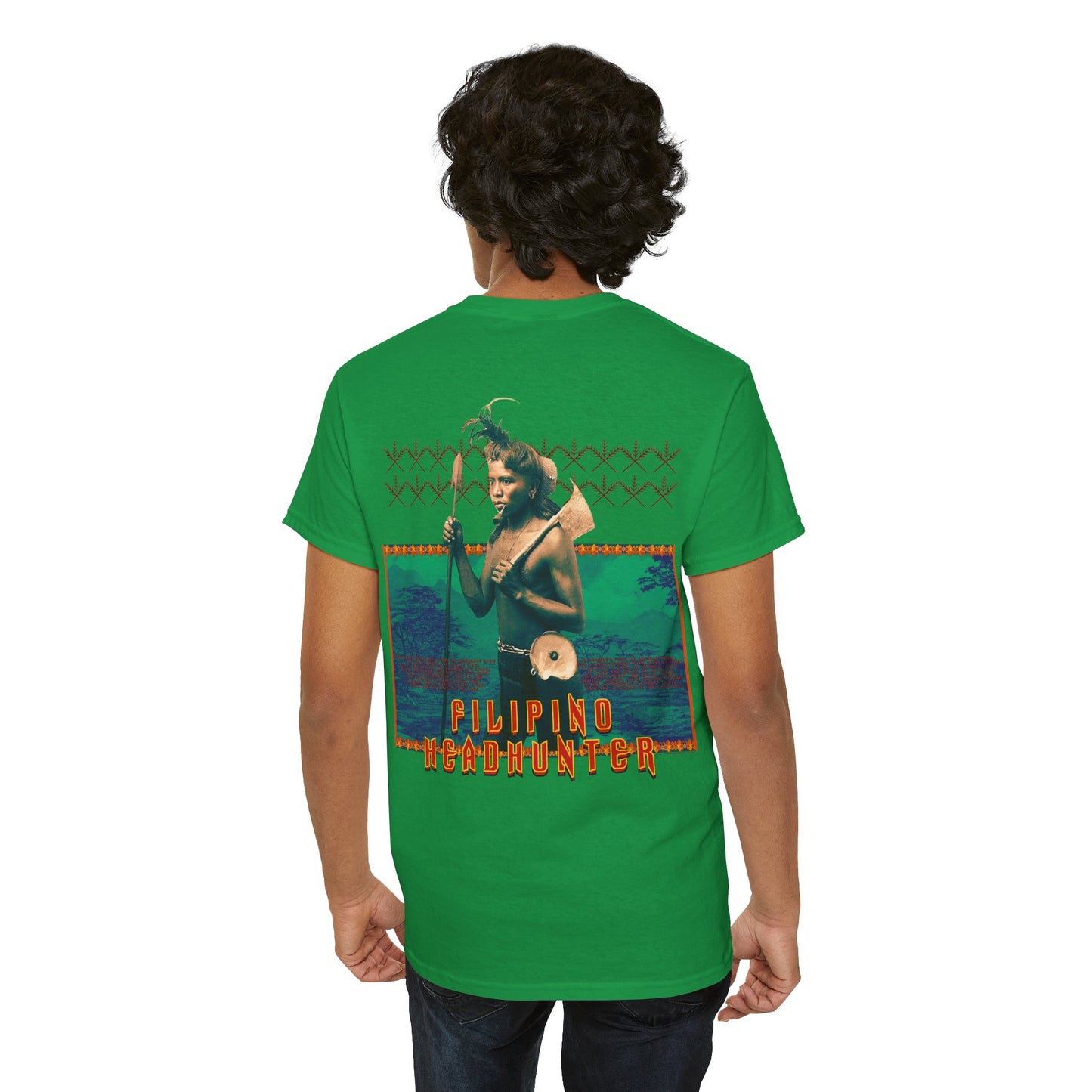 Filipino Strength Filipino HeadHunter Unisex Heavy Cotton Tee
