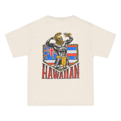 Hawaiian Strength Proud To Be Hawaiian Vintage Design 90s New Print Beefy-T®  Short-Sleeve T-Shirt