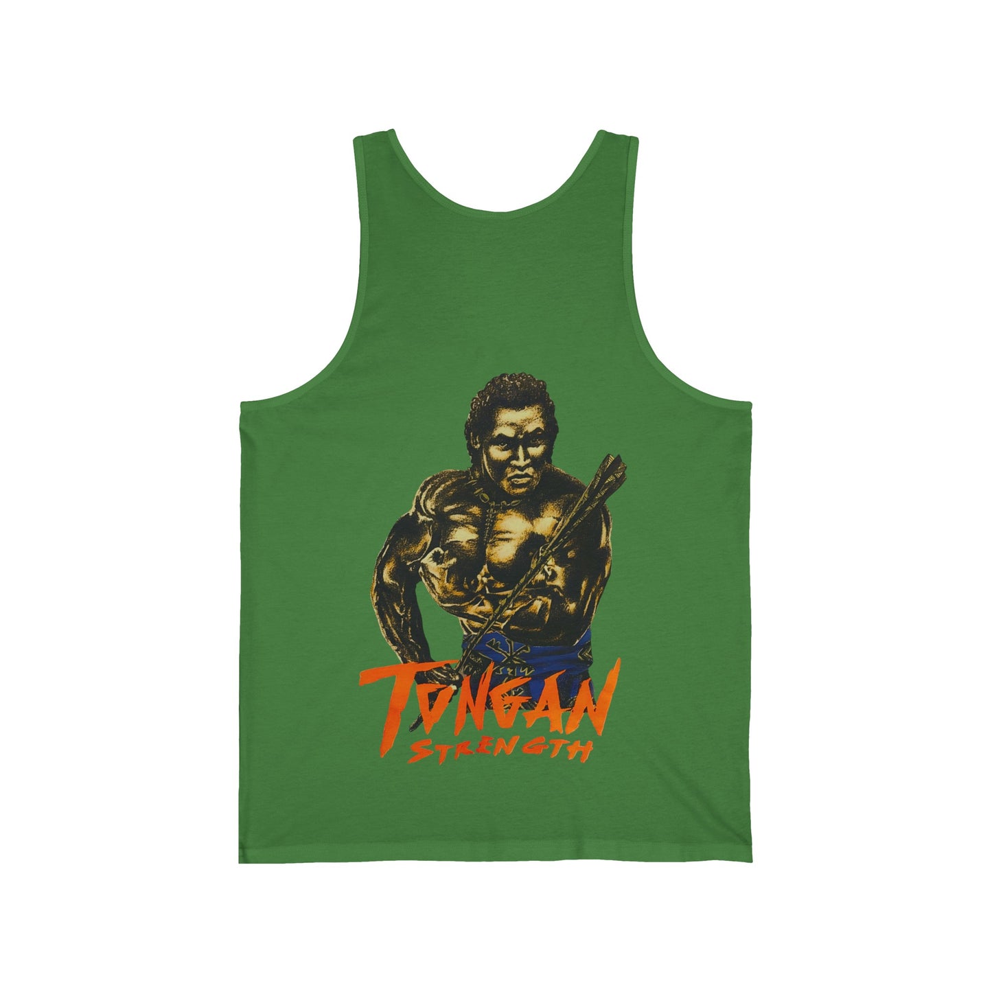 Local Strength Tongan Strength Vintage Design 90s New Print Unisex Jersey Tank