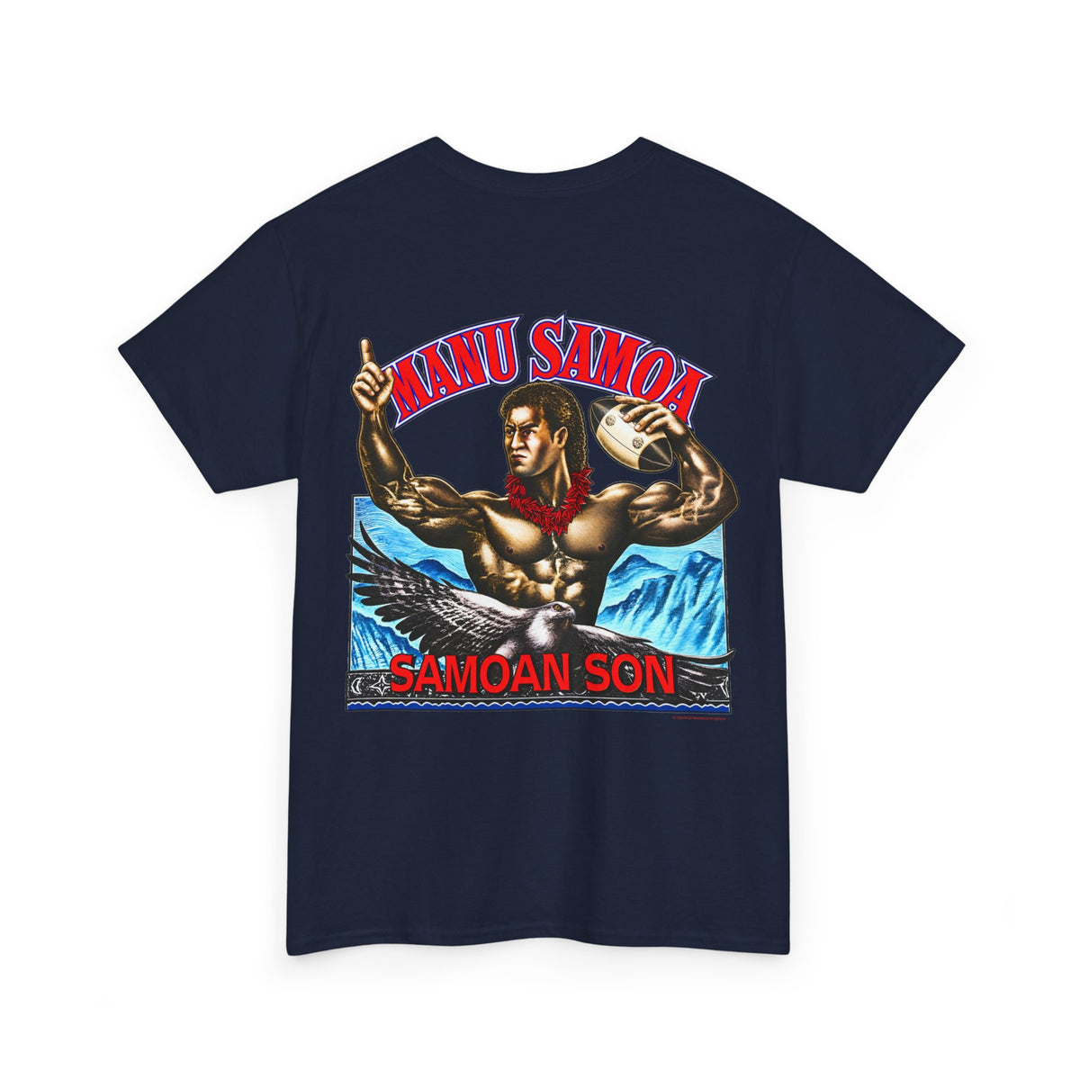 Samoan Strength Manu Samoa Samoan Son Unisex Heavy Cotton Tee