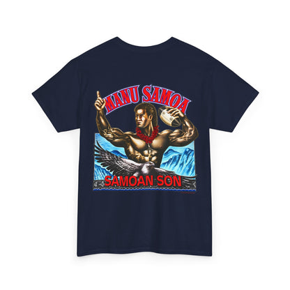 Samoan Strength Manu Samoa Samoan Son Unisex Heavy Cotton Tee