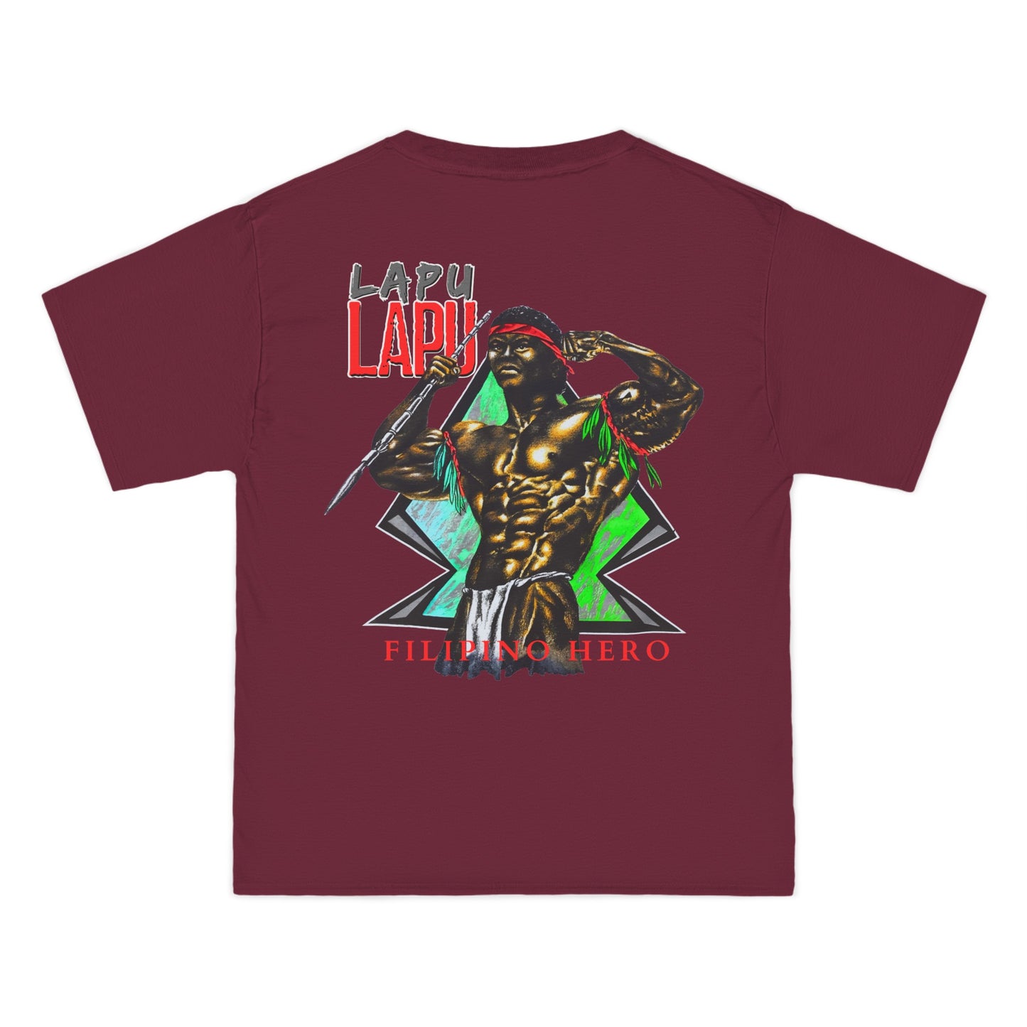 Filipino Strength Lapu Lapu Filipino Hero Vintage Design 90s New Print Beefy-T®  Short-Sleeve T-Shirt