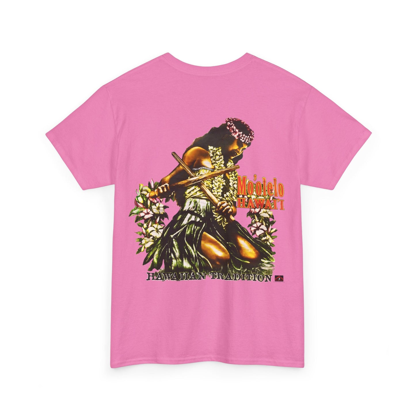 Hawaiian Strength Hawaiian Tradition Mo'olelo Hawai'i Vintage Design 90s New Print T-shirt Unisex Heavy Cotton Tee