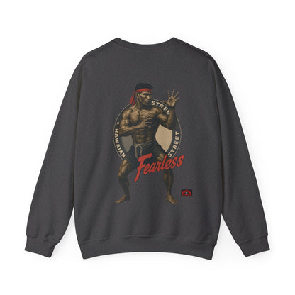 FIlipino Strength Fearless Hawaiian Street Vintage 90s Design New Print Unisex Heavy Blend™ Crewneck Sweatshirt