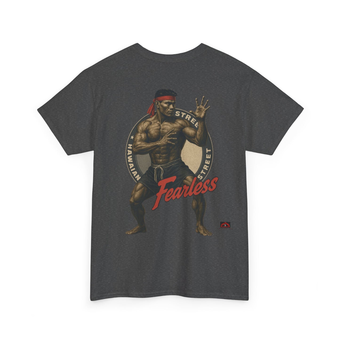 FIlipino Strength Fearless Hawaiian Street Vintage 90s Design New Print Unisex Heavy Cotton Tee