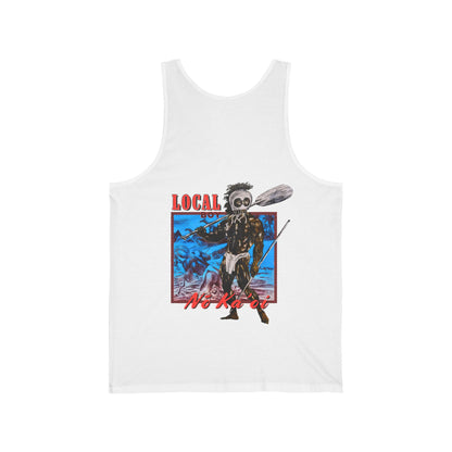 Hawaiian Strength Local Boy No Ka'oi Vintage Design 90s New Print Unisex Jersey Tank