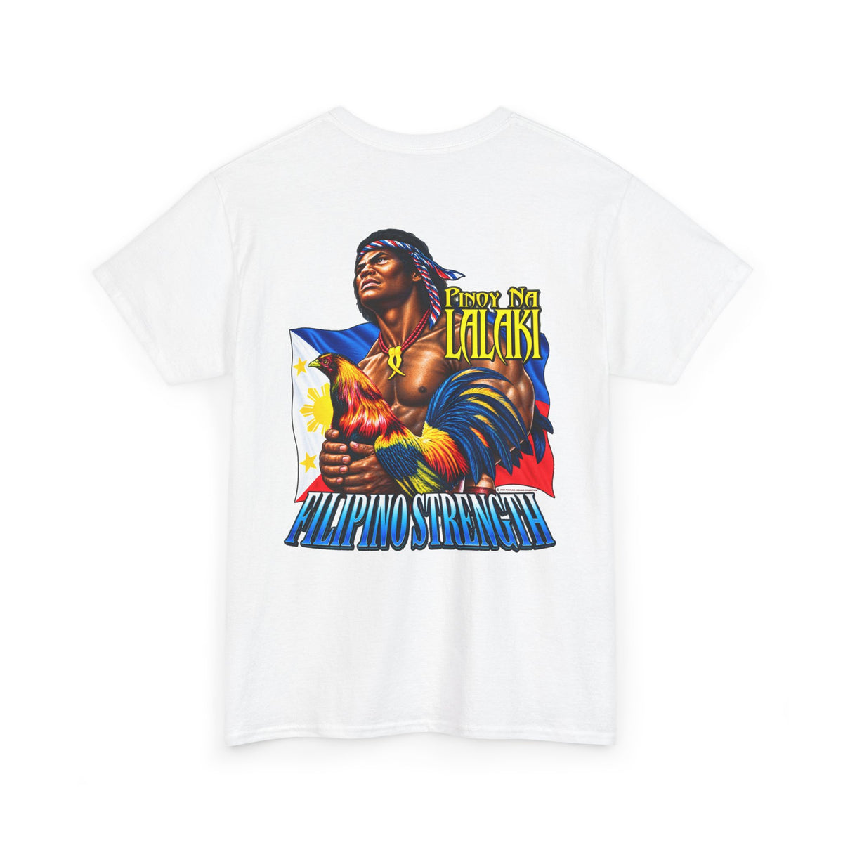Filipino Strength Pinoy na Lalaki Filipino Strength Unisex Heavy Cotton Tee