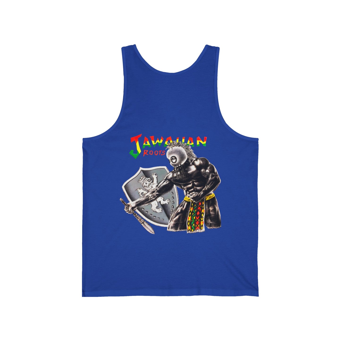 Jawaiian Strenght Jawaiian Roots Vintage Design 90s New Print Unisex Jersey Tank