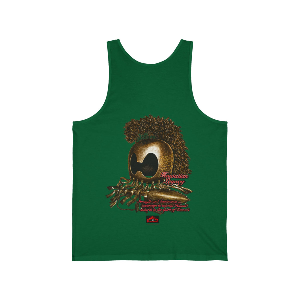Hawaiian Strength Hawaiian Legacy Strength and Dominance Unisex Jersey Tank