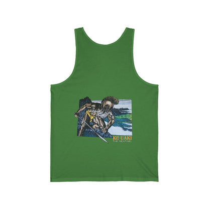 Hawaiian Strength Ku Uaki The Sentinel Unisex Jersey Tank