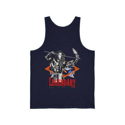 Hawaiian Strength Legendary Mo'olelo Vintage 90s Design New Print Unisex Jersey Tank
