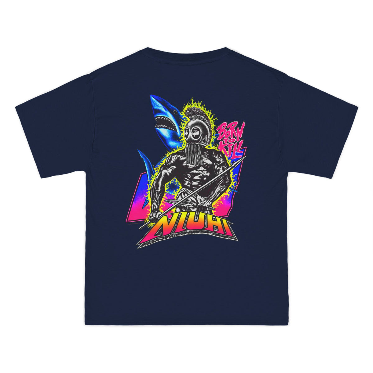 Hawaiian Strength Niuhi Born To Kill Beefy-T®  Short-Sleeve T-Shirt