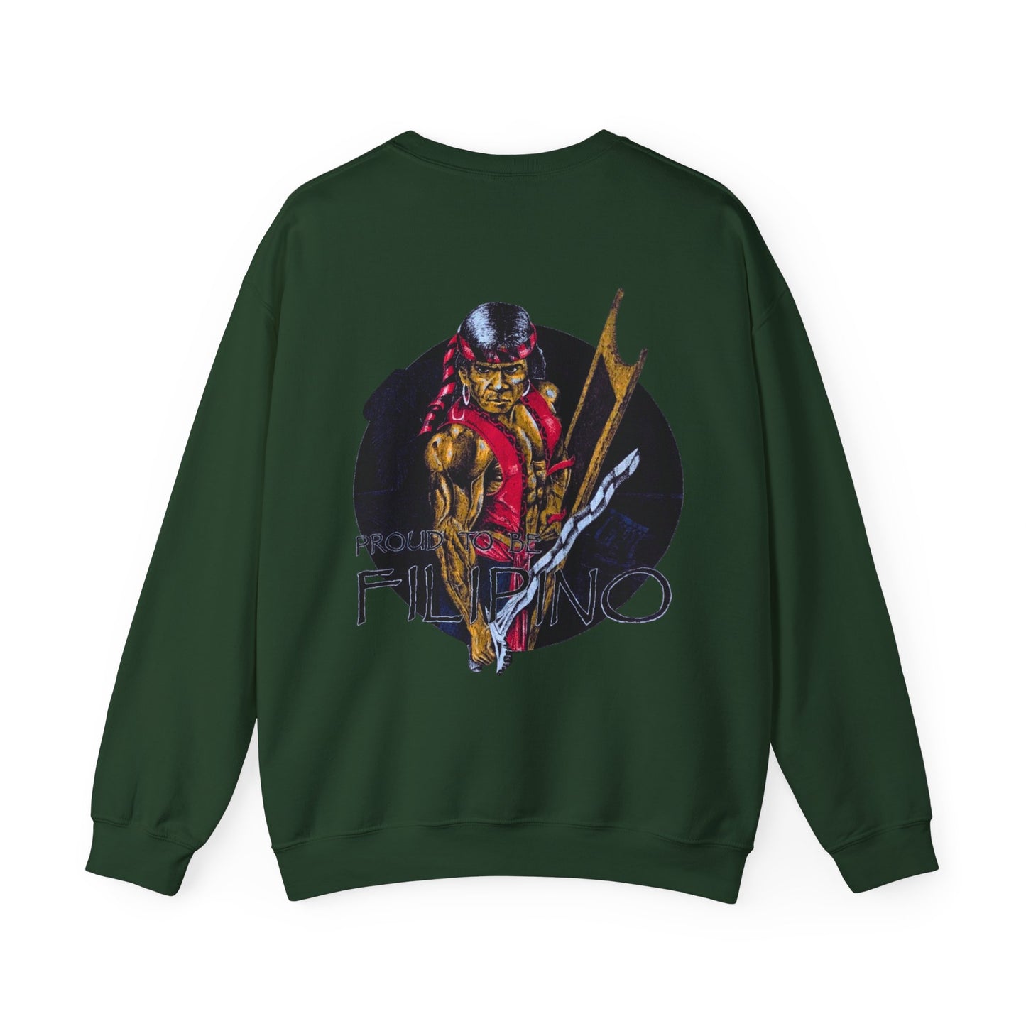 Filipino Strength Proud To Be Filipino Vintage Design 90s New Print Unisex Heavy Blend™ Crewneck Sweatshirt
