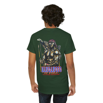 Filipino Strength Mangangso Na Pinoy Filipino Hunter Vintage Design 90s New Print Unisex Heavy Cotton Tee