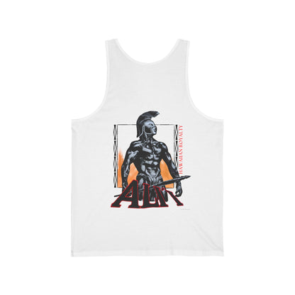 Hawaiian Strength Ali'i Hawaiian Royalty Vintage Design 90s New Print Unisex Jersey Tank