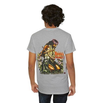 Hawaiian Strength Hawaiian Tradition Mo'olelo Hawai'i Vintage Design 90s New Print T-shirt Unisex Heavy Cotton Tee