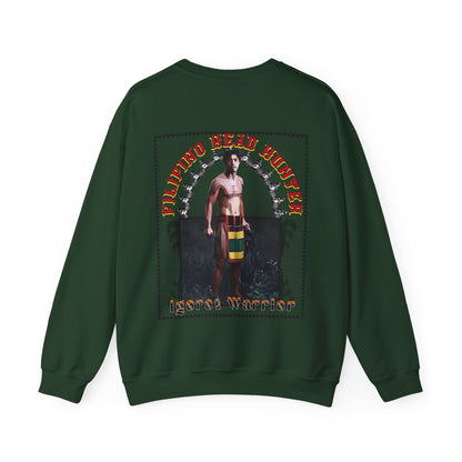 Filipino Strength Filipino Headhunter Igorot Warrior Unisex Heavy Blend™ Crewneck Sweatshirt