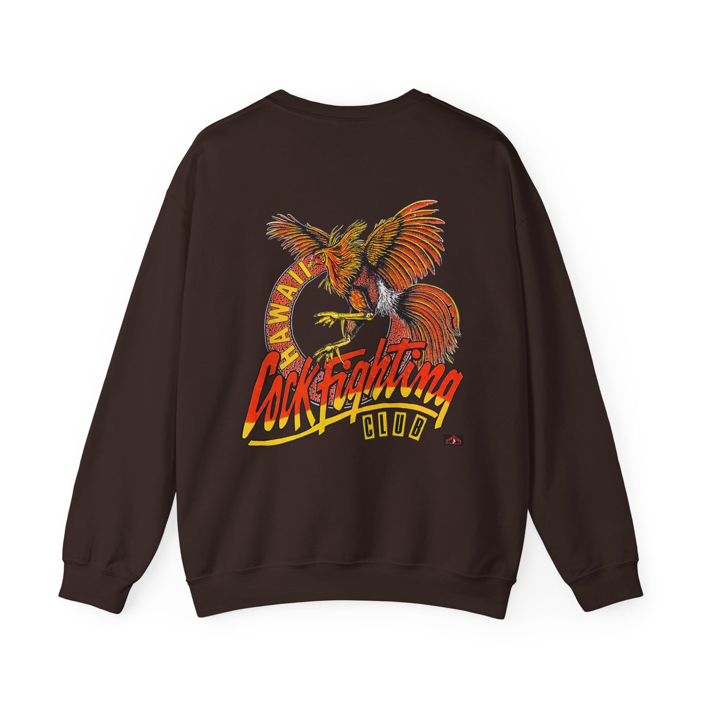 Hawaiian Strength Cockfighting Club Hawaii Unisex Heavy Blend™ Crewneck Sweatshirt