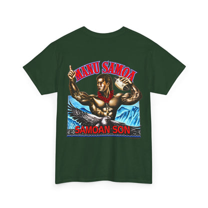 Samoan Strength Manu Samoa Samoan Son Unisex Heavy Cotton Tee