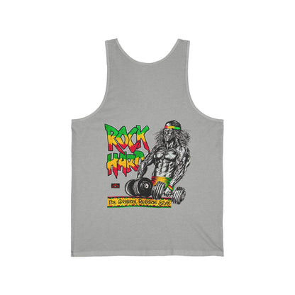 Jawaiian Strength Rock Hard The Original Reggae Style Vintage 90s Design New Print Unisex Jersey Tank