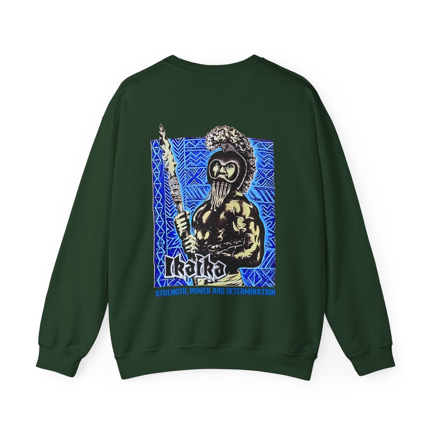 Hawaiian Strength Ikaika Strength Power and Determination Vintage Design 90s New Print Unisex Heavy Blend™ Crewneck Sweatshirt